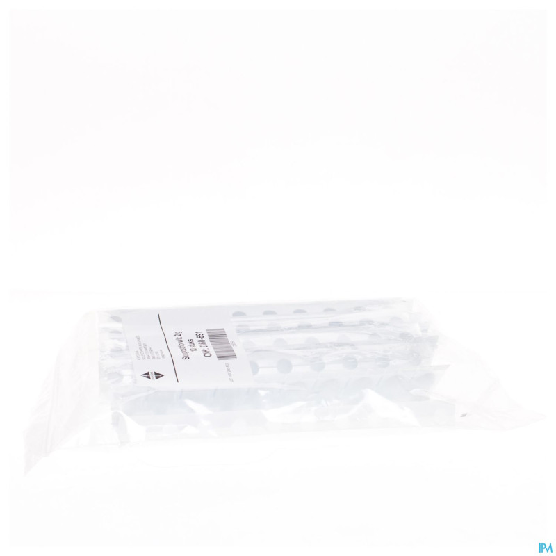 Suppostrip plastique    2g 10 pontos