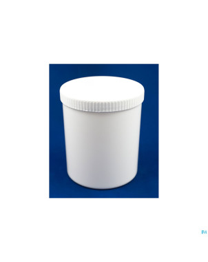 Pommadier blanc + couvercle    1,1l 10 pontos