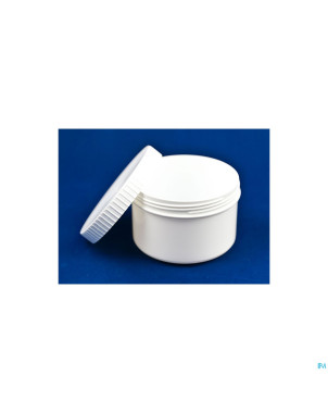 Pommadier blanc + couvercle    150ml 25 pontos