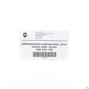 Tube canule nasal petit    25 pontos