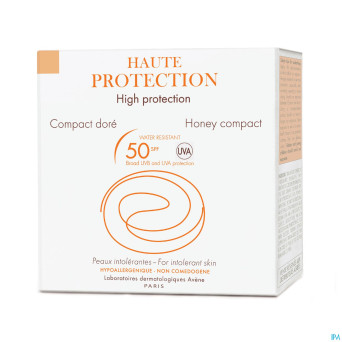 Avene solaire compact teinte p.intol.ip50 dore 10g
