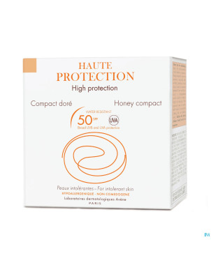 Avene solaire compact teinte p.intol.ip50 dore 10g