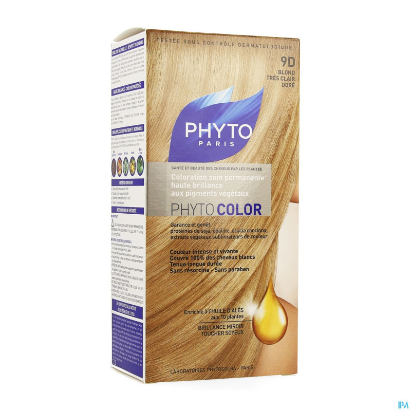 Phytocolor 9d blond tres clair dore