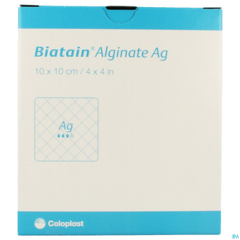 Biatain alginate ag ster    10cmx10cm 10 3760
