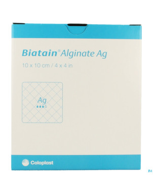 Biatain alginate ag ster    10cmx10cm 10 3760