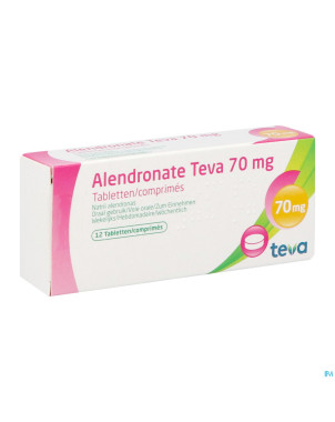 Alendronate teva 70 mg comp 12 x 70 mg