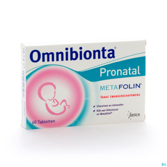 Omnibionta pronatal metafolin comp 60