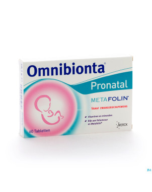 Omnibionta pronatal metafolin comp 60