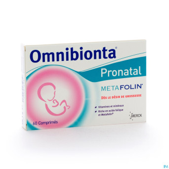 Omnibionta pronatal metafolin comp 60