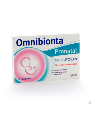 Omnibionta pronatal metafolin comp 60