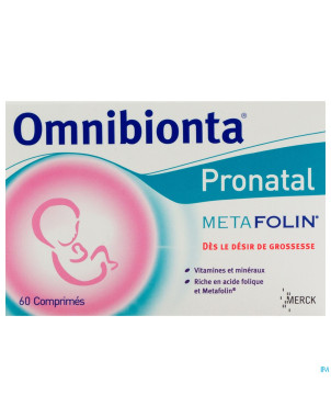 Omnibionta pronatal metafolin comp 60