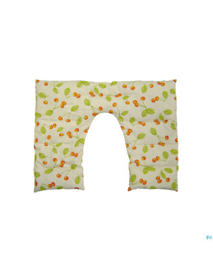 Coussin noyaux cerises axamed nuque-epaule 40x50cm