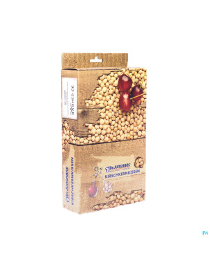 Coussin noyaux cerises axamed 20x30cm