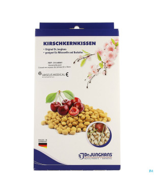 Coussin noyaux cerises axamed 20x30cm