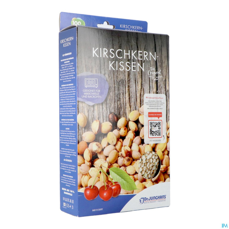 Coussin noyaux cerises axamed cervicale