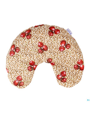 Coussin noyaux cerises axamed cervicale
