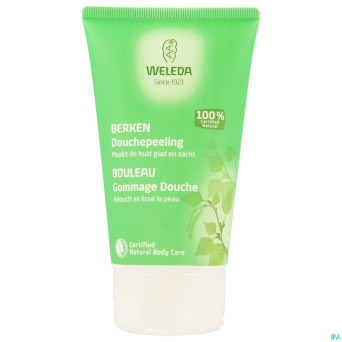 Weleda gommage douche au bouleau tube 150ml