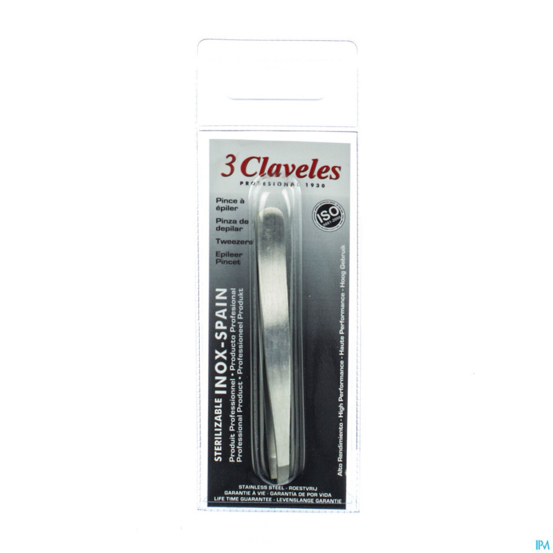 3claveles pince epiler droite    aca