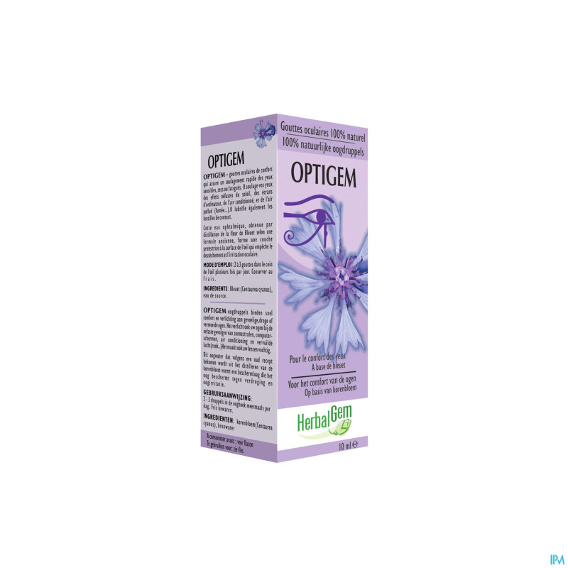 Herbalgem optigem collyre gutt 10ml