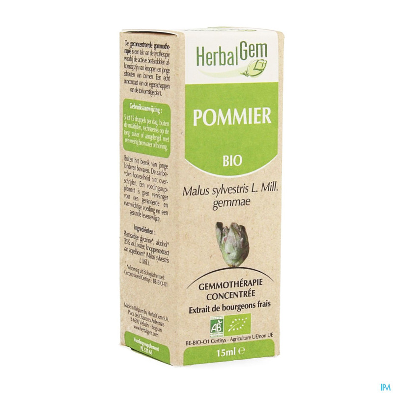Herbalgem pommier    macerat 15ml