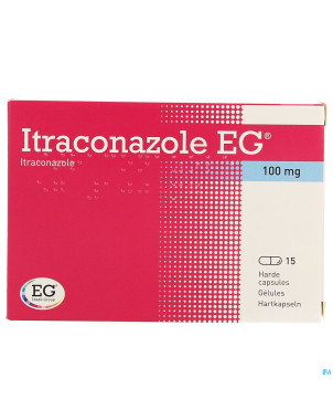 Itraconazole eg 100 mg caps  15
