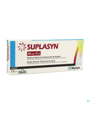 Suplasyn seringue sol inj.intra articul.ster 1x2ml