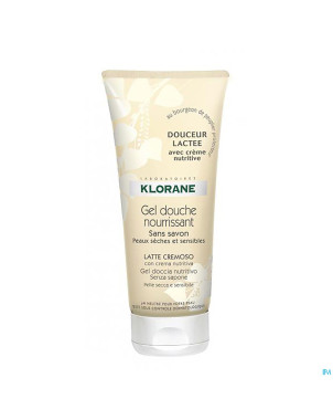 Klorane gel douche douceur lactee    200ml