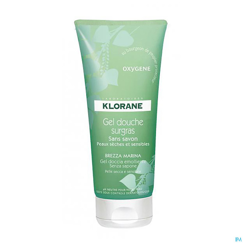 Klorane gel douche oxygene    200ml