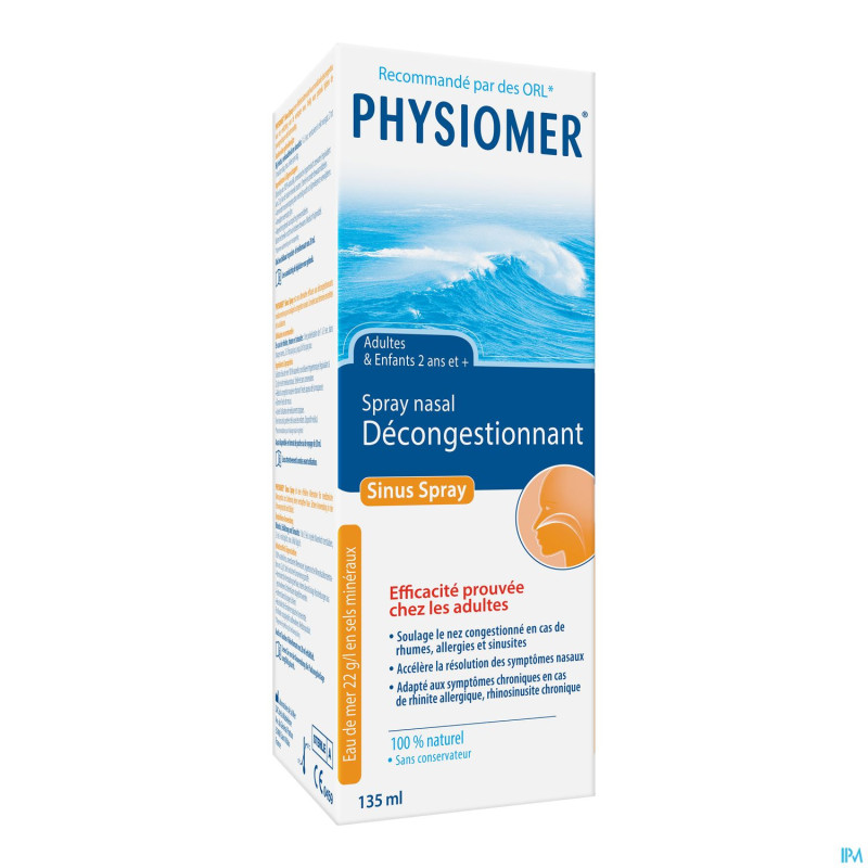 Physiomer sinus spray nasal 135ml
