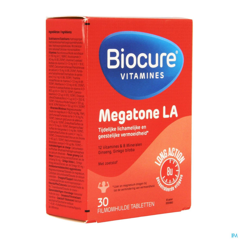 Biocure megatone la    comp 30