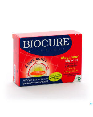 Biocure megatone la    comp 30