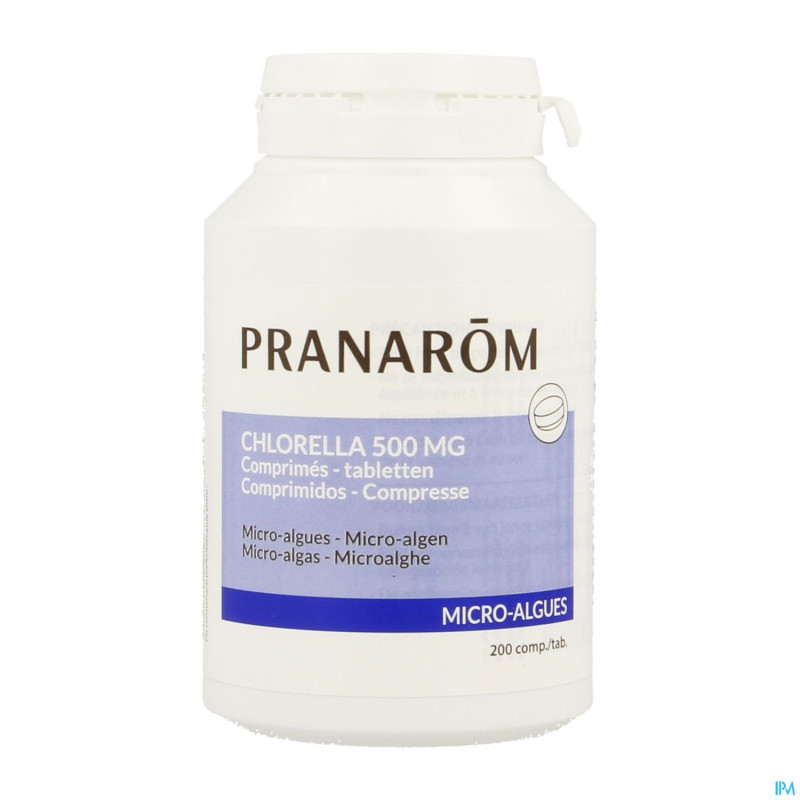 Chlorella 500mg    comp 200x500mg pranarom