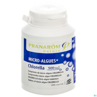 Chlorella 500mg    comp 200x500mg pranarom