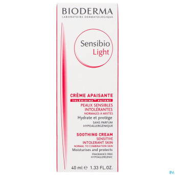 Bioderma sensibio light 40ml