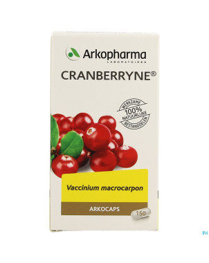 Arkogelules cranberryne    caps 150