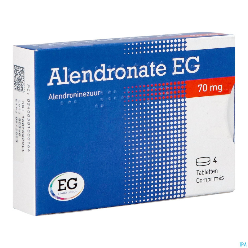 Alendronate eg 70mg comp 4x70mg