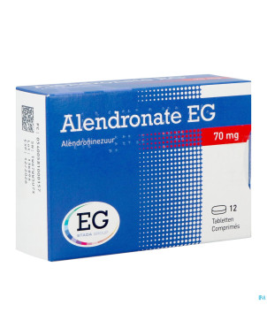 Alendronate eg 70mg comp 12x70mg