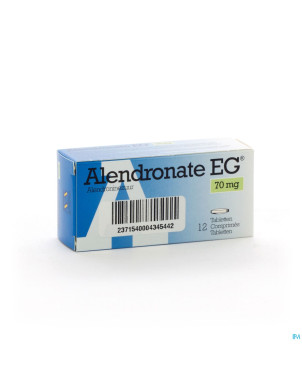 Alendronate eg 70mg comp 12x70mg