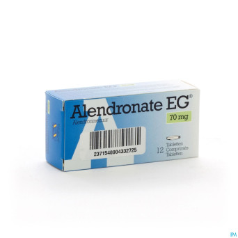 Alendronate eg 70mg comp 12x70mg