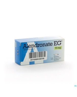 Alendronate eg 70mg comp 12x70mg