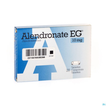 Alendronate eg 10 mg comp 28 x 10 mg