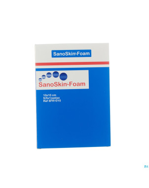 Sanoskin foam pans mousse steril 10x10cm 5