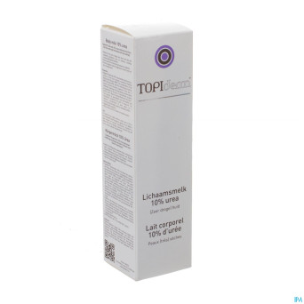 Topiderm lait corporel 10% 200ml cfr pruribase lot