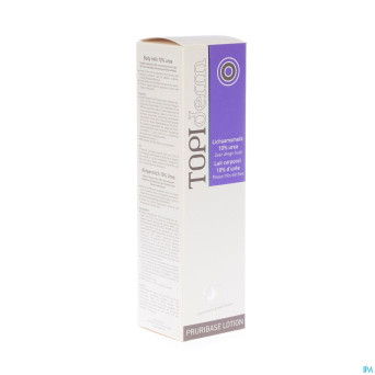 Topiderm lait corporel 10% 200ml cfr pruribase lot