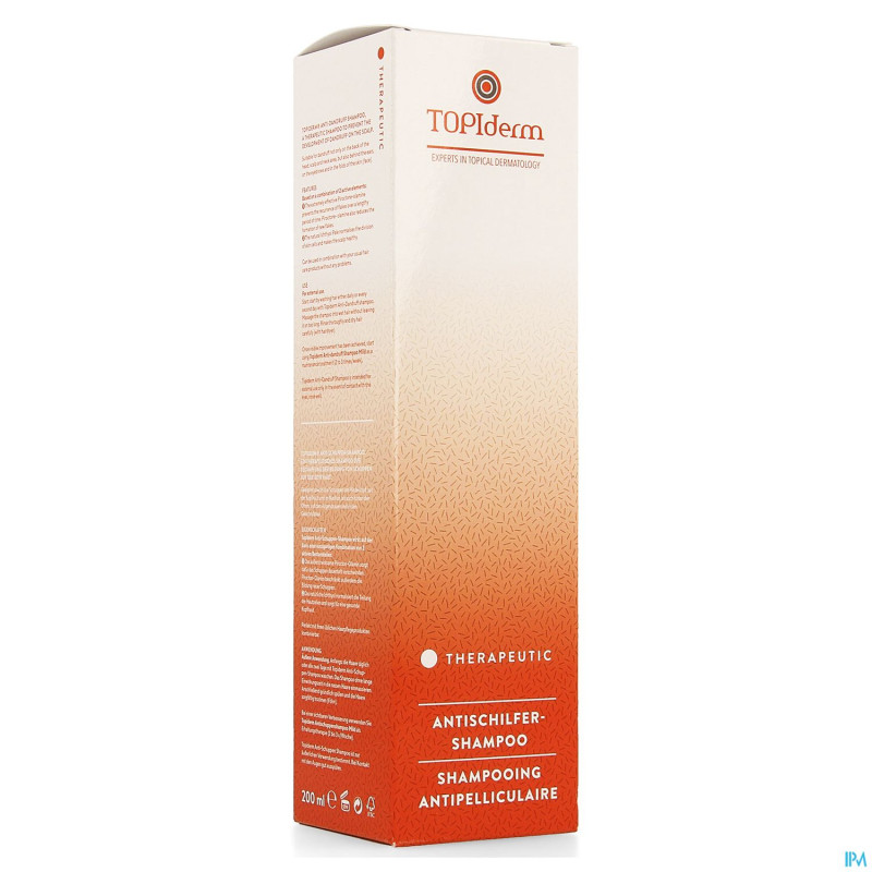 Topiderm sh pelliculaire    200ml cfr top-shampoo