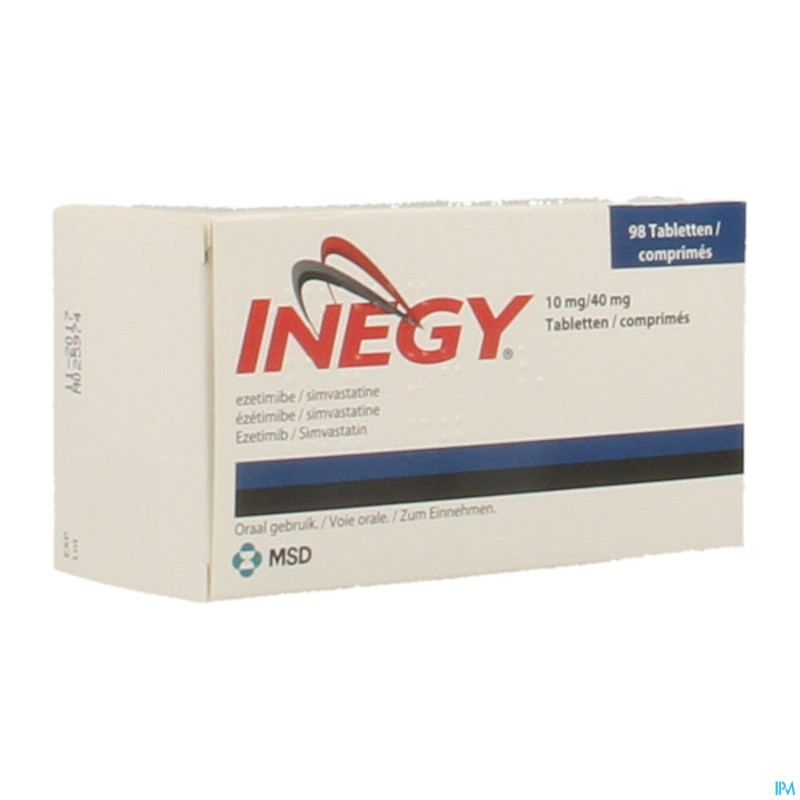 Inegy 10/40 mg comp 98