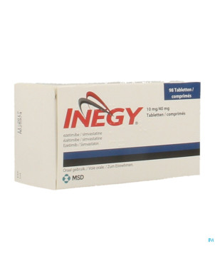 Inegy 10/40 mg comp 98
