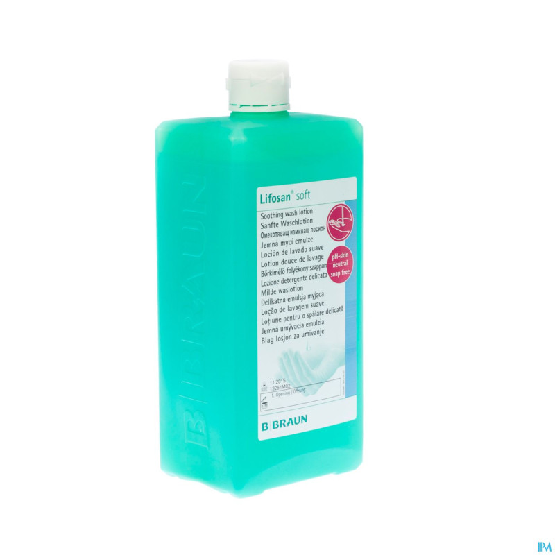 Lifosan soft savon liquide sans alcali 500ml 18593