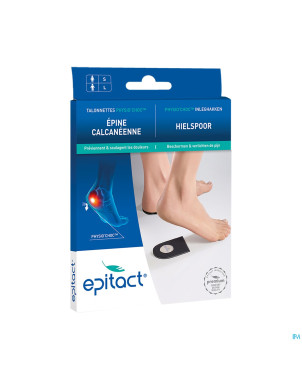 Epitact talonnette physio choc femme  1 paire 0661