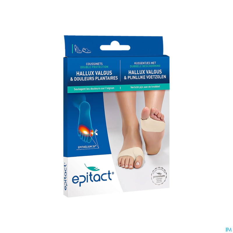 Epitact coussinet dbl protect.petit 1 paire cd2611